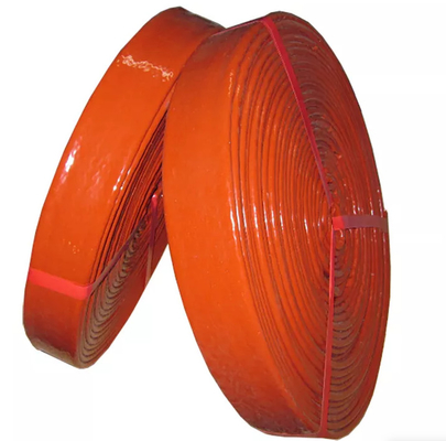 A borracha de silicone revestiu a luva do fogo da proteção térmica da luva do cabo da fibra de vidro