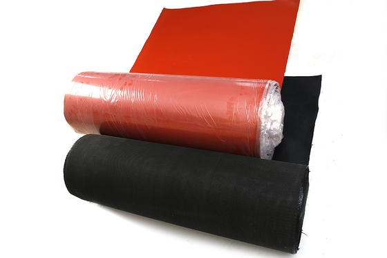 tela à prova de fogo revestida 1500gsm da fibra de vidro do silicone de 920mm