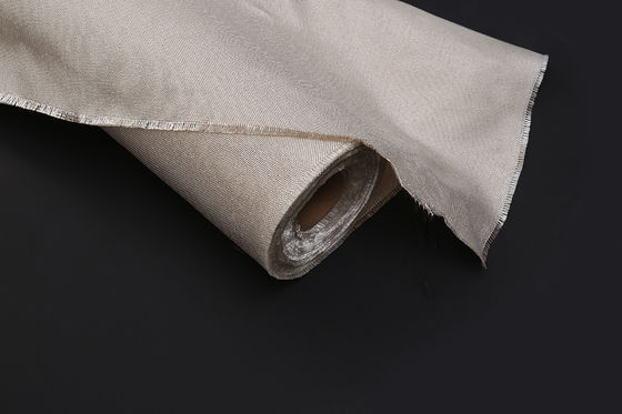 De pano Texturized da fibra de vidro da isolação térmica prova de fogo resistente de alta temperatura