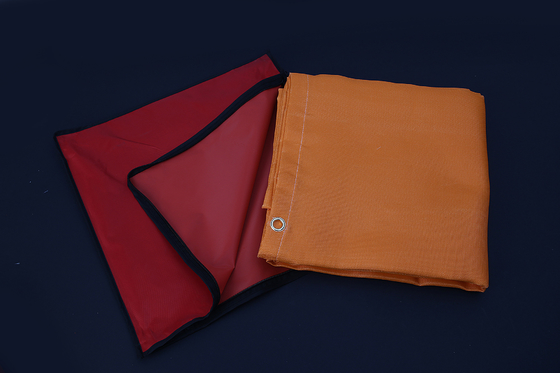 Poços do fogo de Mats Fireproof Fiberglass Cloth For da isolação térmica, plataformas, grama, concreto