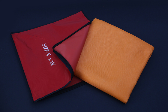 Poços do fogo de Mats Fireproof Fiberglass Cloth For da isolação térmica, plataformas, grama, concreto