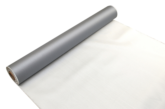 isolação térmica revestida plutônio de proteção contra o calor de pano da fibra de vidro de 0.4mm à prova de fogo