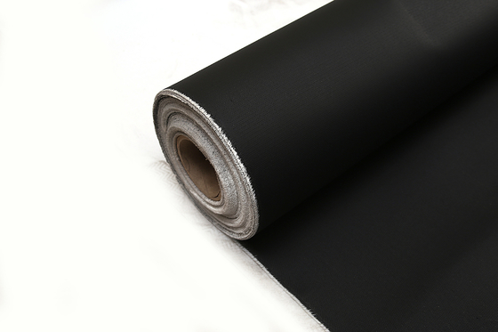 Material de isolação térmica 0.85mm de Grey Silicone Coated Fiberglass Fabric