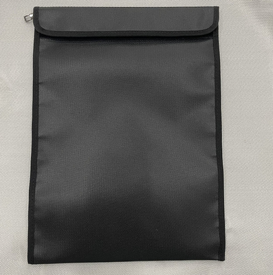 Saco à prova de fogo de prata do arquivo que irrita não a fibra de vidro 1000℉ 17x27cm