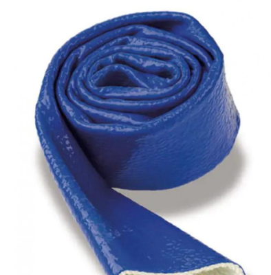 Mangueira Sleeving e cabo da fibra de vidro vermelha de alta temperatura da borracha de silicone