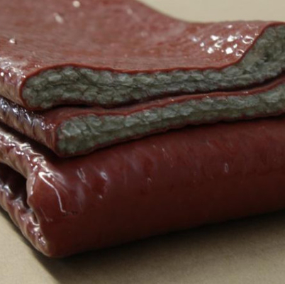O silicone elástico macio revestiu a alta temperatura Sleeving da isolação da fibra de vidro
