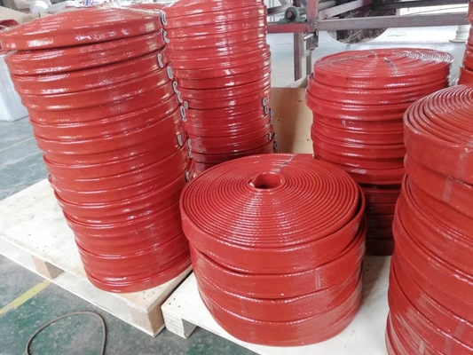 Fogo - fibra de vidro resistente que Sleeving os anti produtos químicos corrosivos revestidos com a borracha de silicone