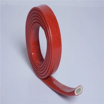 o silicone Sleeving de borracha da fibra de vidro do silicone de 2.2mm revestiu Sleeving