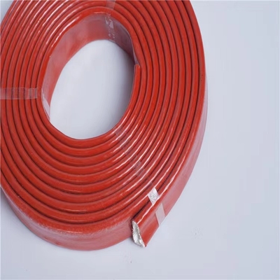 o silicone Sleeving de borracha da fibra de vidro do silicone de 2.2mm revestiu Sleeving