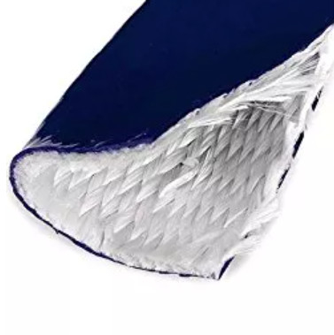 O fio da tomada trançou a tampa Sleeving de borracha da fibra de vidro do silicone