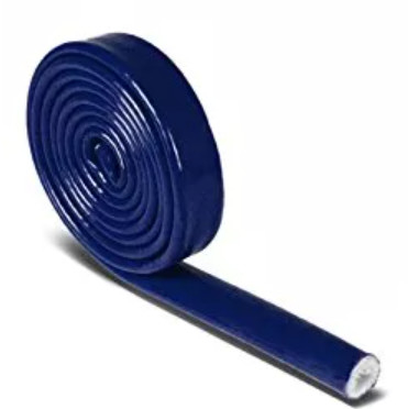 identificação revestida da luva 15mm do calor da fibra de vidro do silicone de 20m 66ft para proteger linhas de combustível