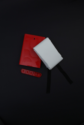 Perfil plástico vermelho modelagem por injeção plástico do PVC do quadrado da caixa para a cobertura do fogo