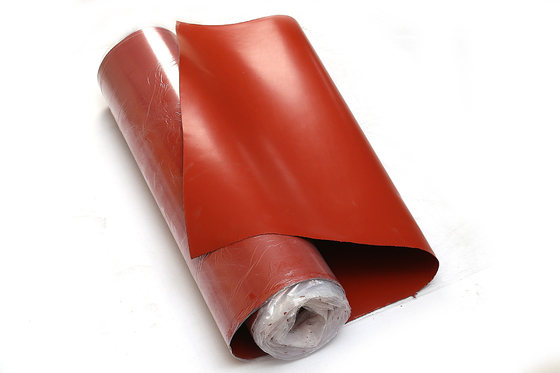 Fogo revestido da isolação de pano da fibra de vidro do único silicone lateral de vidro do vidro de E/C - resistente