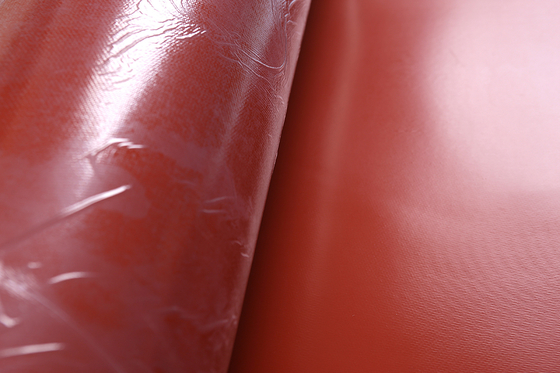 Tela revestida do silicone à prova de fogo com boa resistência térmica