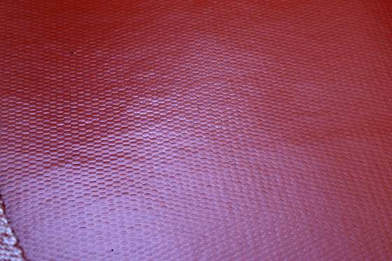 Pano revestido à prova de fogo da fibra de vidro da borracha de silicone uma temperatura de trabalho de 260 graus