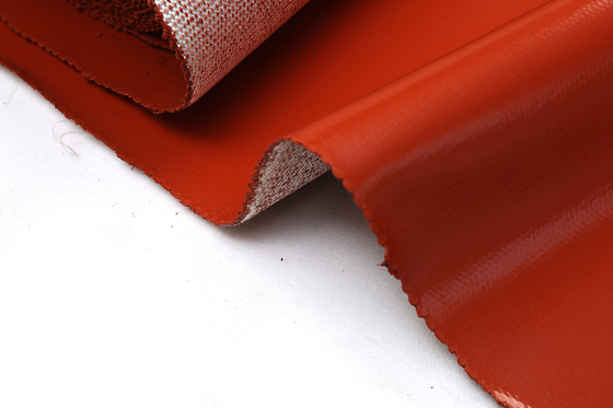 Pano revestido da fibra de vidro do anti silicone da corrosão com o bom envelhecimento resistente