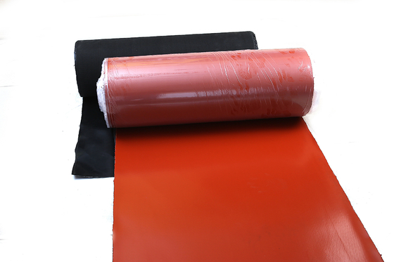 Pano fino revestido da fibra de vidro do silicone resistente ao calor